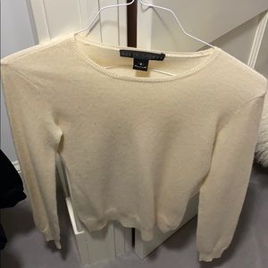 Ralph Lauren Cream Cashmere Sweater